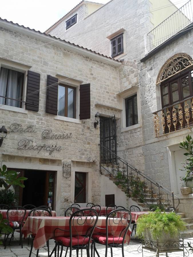 Palace Derossi, City of Trogir, Croatia, Croatia hotels and hostels
