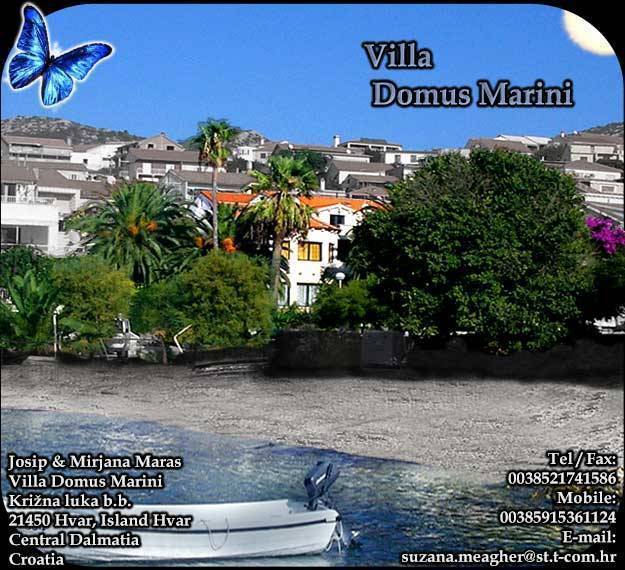 Villa Domus Marini, Hvar, Croatia, Croatia hotels and hostels