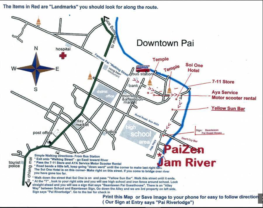 PaiZen River Jam Hostel, Pai, Thailand, popular hotels in top travel destinations in Pai