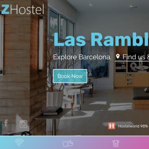 Hotel website reservation system